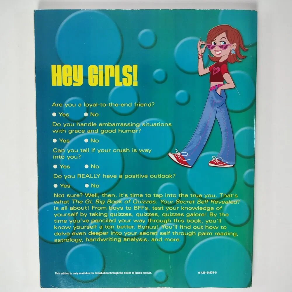 Girls' Life Big Book of Quizzes Your Secret Self Revealed Paperback